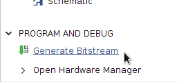 Vivado generate bitstream